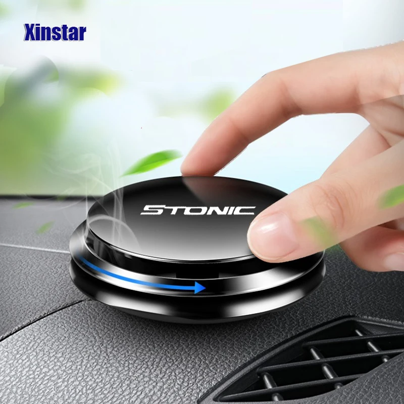 

Aluminum Alloy Car Air Freshener Perfume Sticker For Kia Stonic