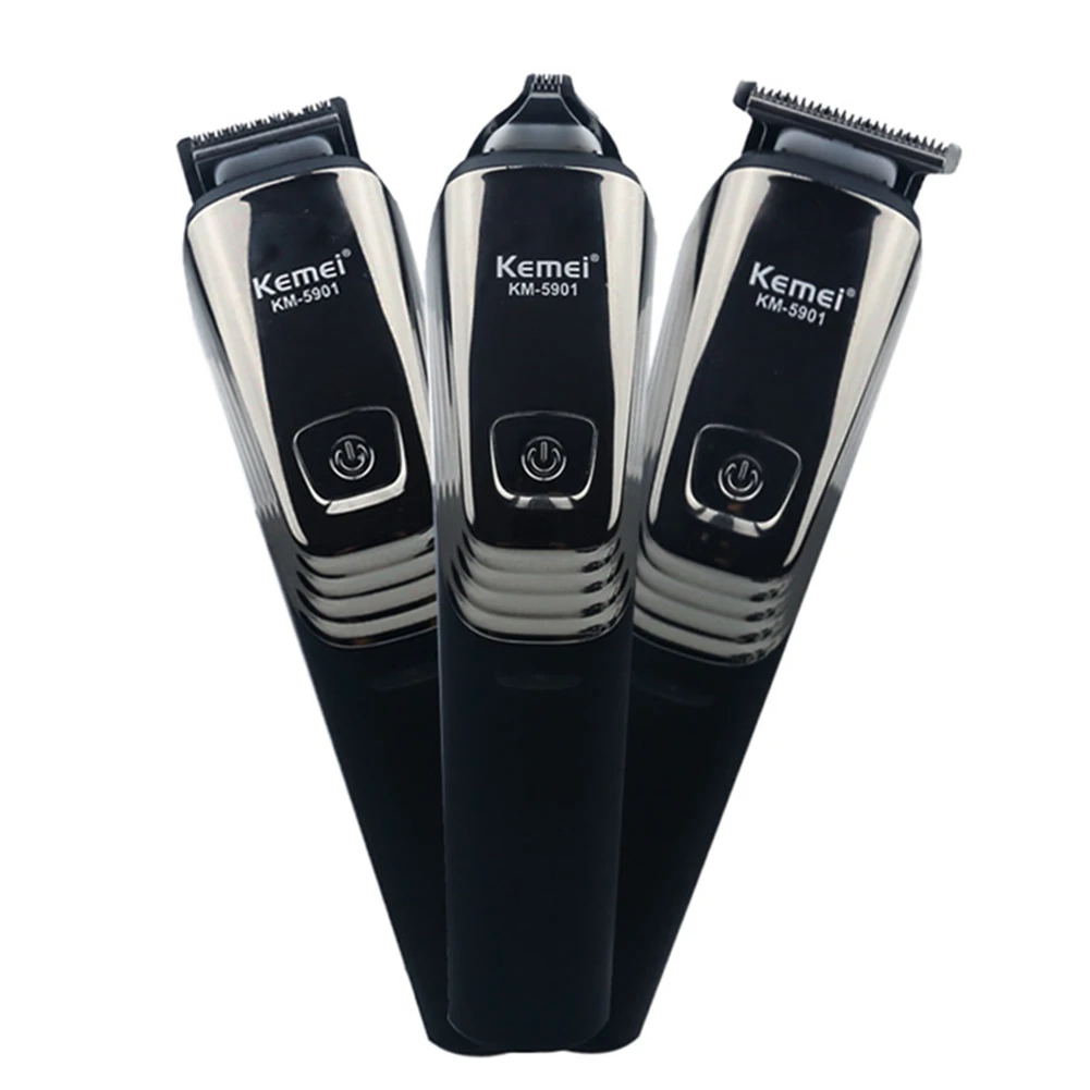 Электрический триммер для волос 3 в 1 профессиональная Водонепроницаемая машинка