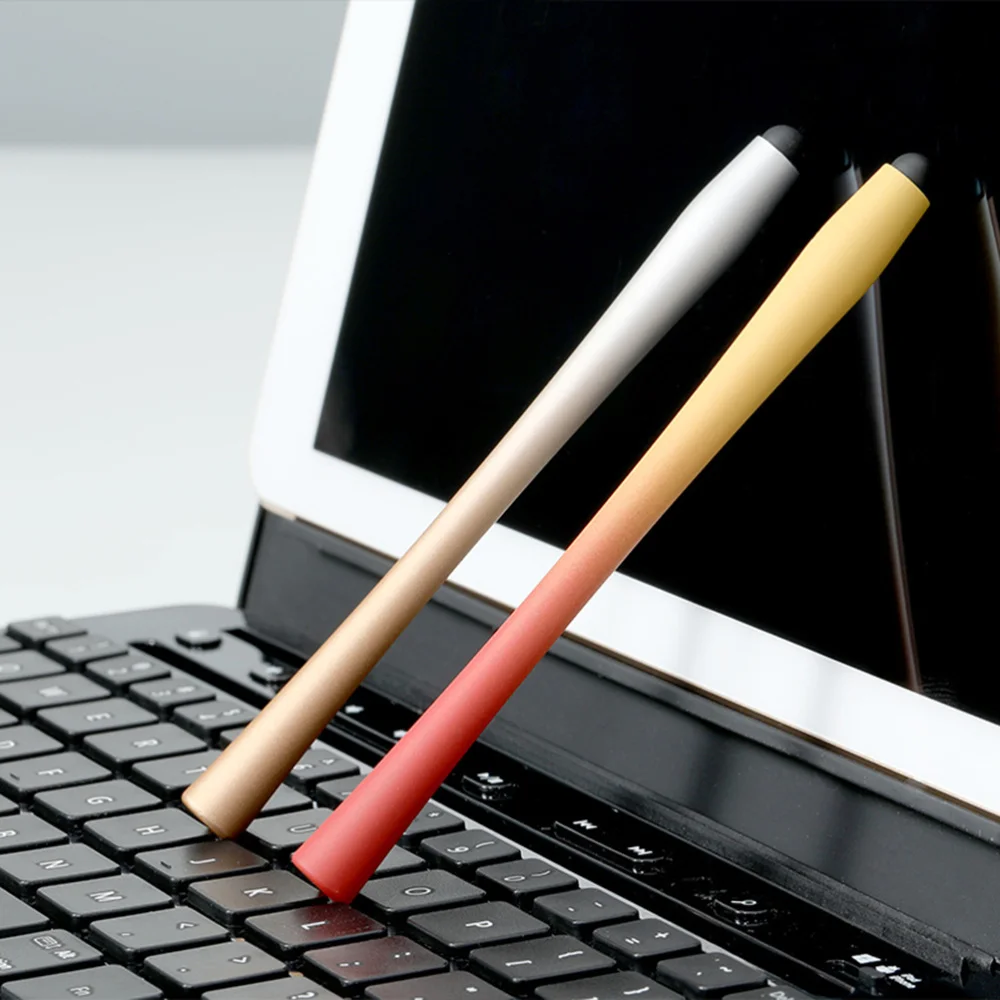 

Tablet Stylus Pen Universal Touch Screen Pen Slim Waist Metal Suction Cup Compatible for ipad (Random Color)