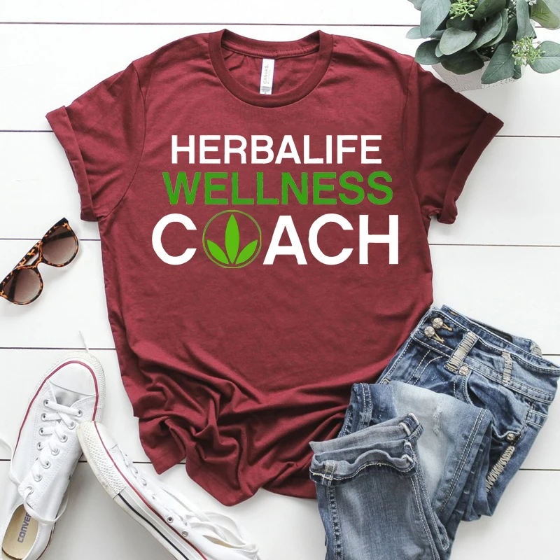 2020 Herbalife здоровье футболка смешная любимая рубашка питание рубашки женские