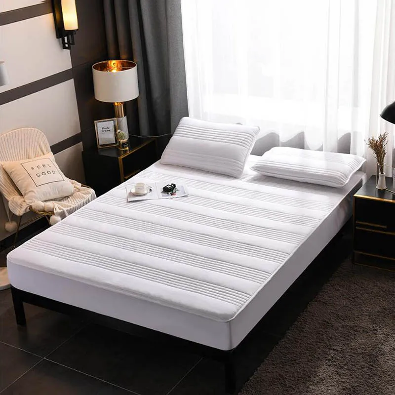 Утолщенная натяжная простыня из полиэстера домашнее нескользящее постельное