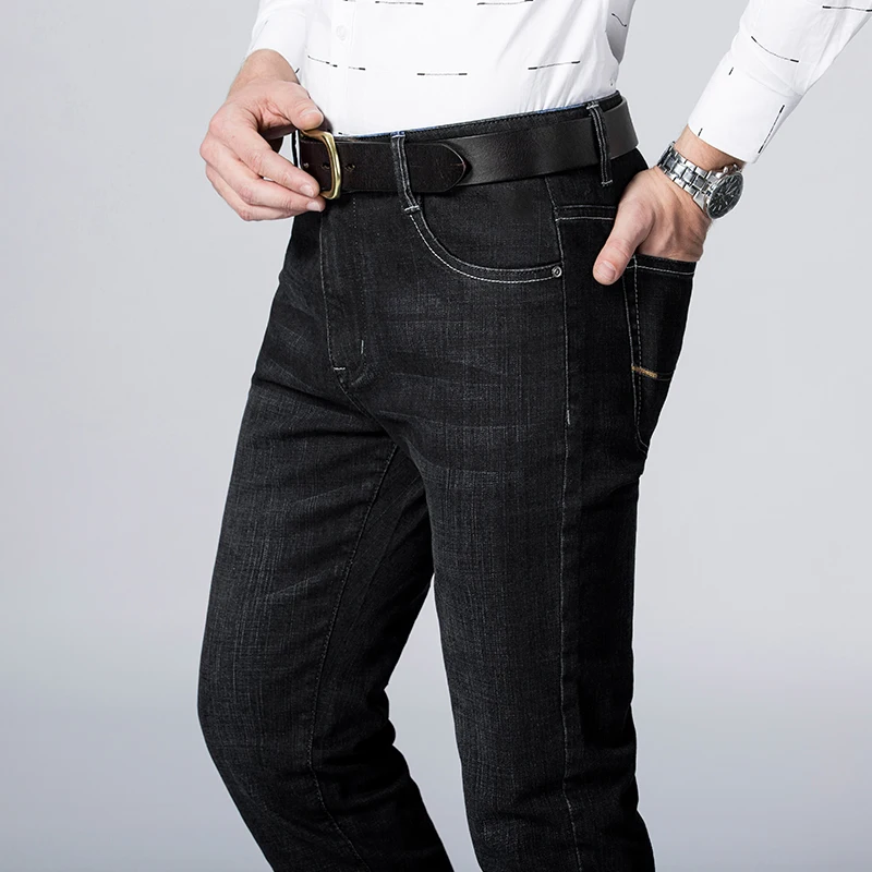 Брюки мужские джинсовые в стиле хип-хоп классические байкерские штаны роскошный