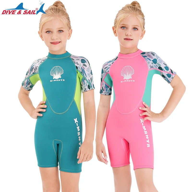 2.5mm Neoprene Scuba Dive Wetsuit For girl Spearfishing Wet Suit Surf Diving Equipment one piece Suits Spear Fishing | Спорт и