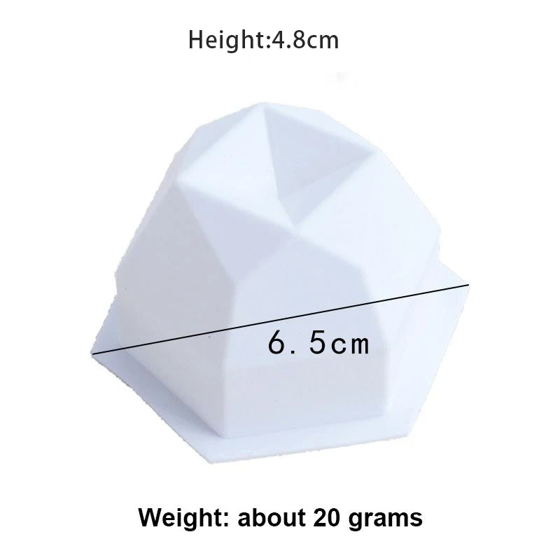

Irregular Silicone Candle Mold Aromatherapy Candle Mould DIY Handmade Candle Material Resin Mold Candle Making Wax Soap Mold