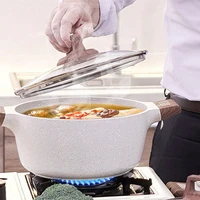 induction cooker special saucepan household soup pots maifan stone non stick pan japanese style stew stockpot kitchen pot