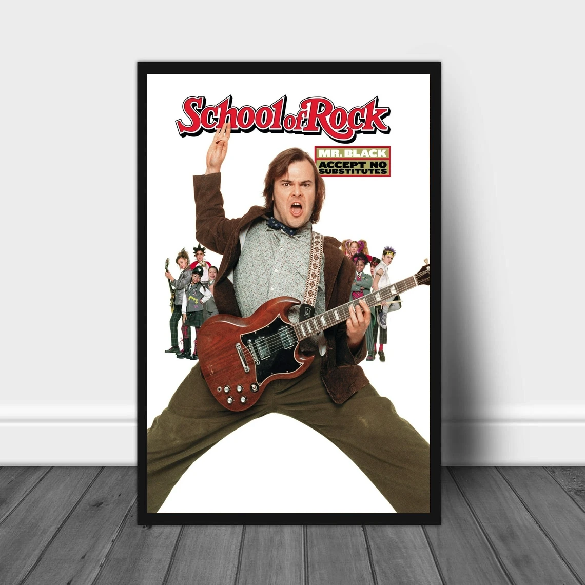 

Постер с изображением школы рок, домашний фотоальбом (без рамки)