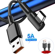 5A Micro USB Cable Data Sync Fast Charging Wire Type C Cable For Samsung Huawei Xiaomi Note Tablet Android 2M USB Phone Cables