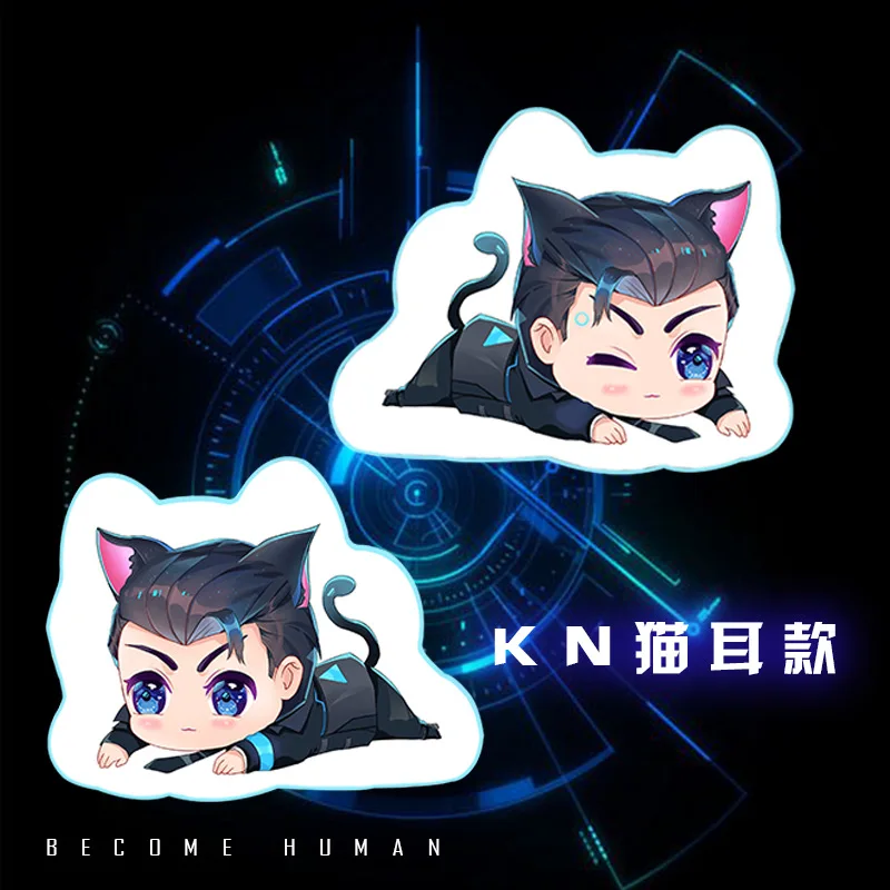 Game DBH Detroit: Become Human Connor RK800 Cushion Pillow Plush Cotton Stuffed Doll Cute Figure Cosplay Gift Props New | Тематическая