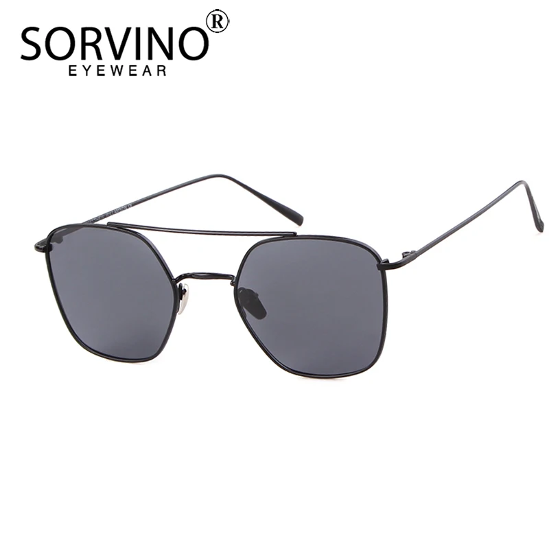 Женские солнцезащитные очки в стиле ретро SORVINO розовые зеркальные стимпанк с