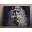 Картина Дед С Трубкой красочная Картина на холсте, современный домашний декор комнаты