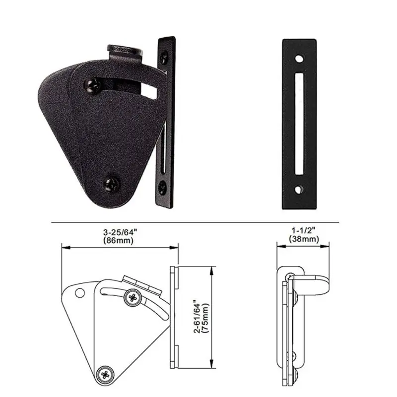 Sliding Barn Door Latch Lock Work for Pocket Doors Garage and Shed Wood Gates | Обустройство дома