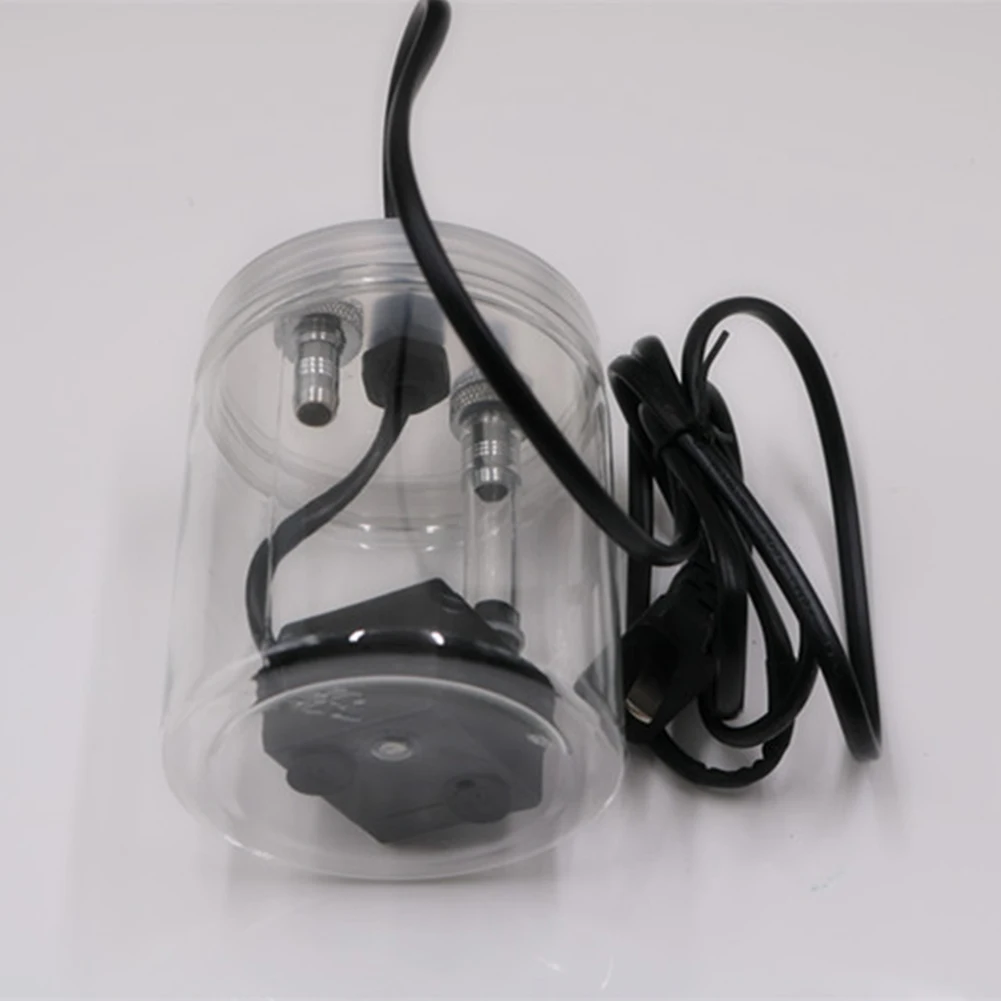 ПК ноутбук USB подключение бак насос охладитель воды прозрачный дисплей DIY