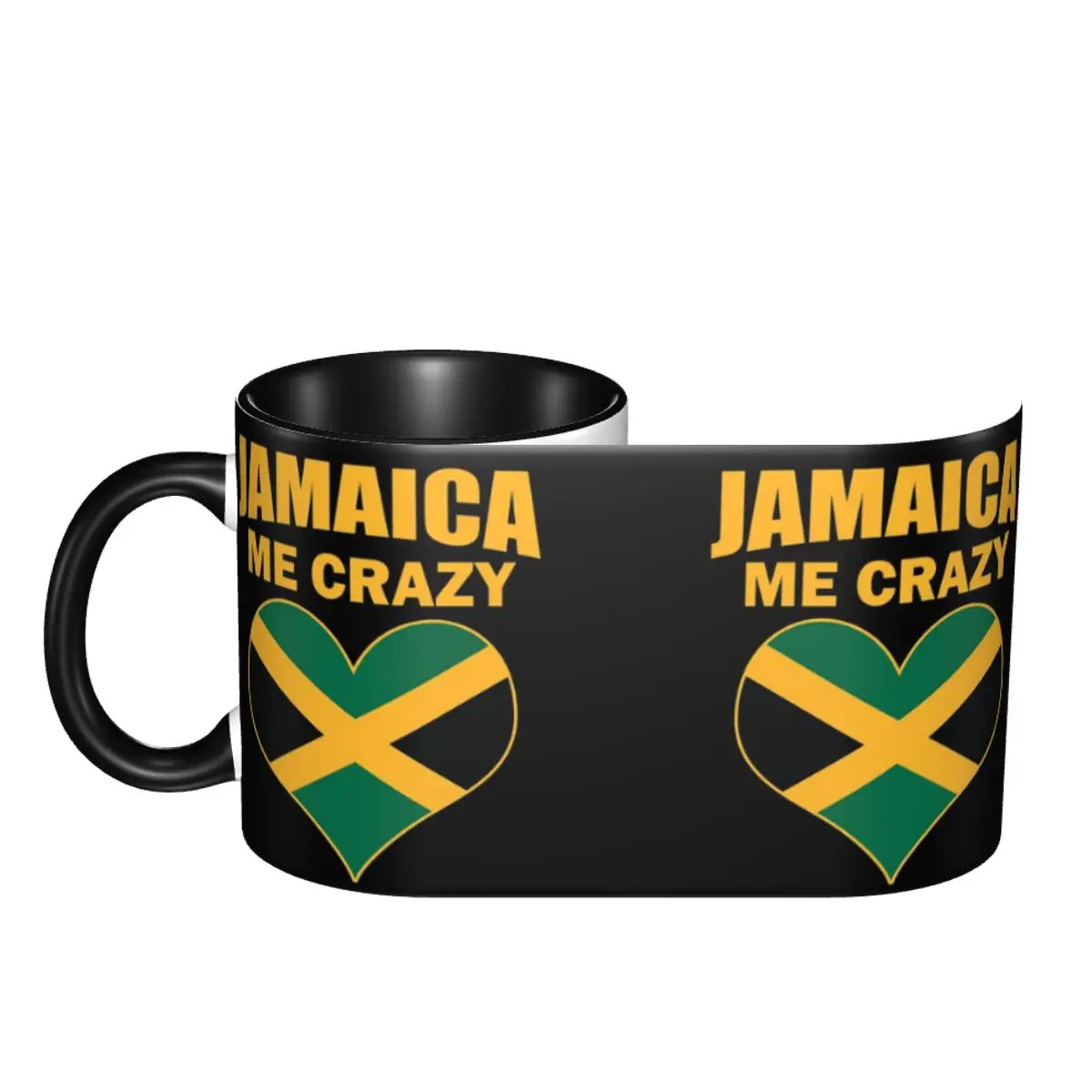 

Кружки Jamaican Me Crazy Jamaica с принтом с цитатой premium, Кружки с печатью R333 с графическим юмором, молочные чашки