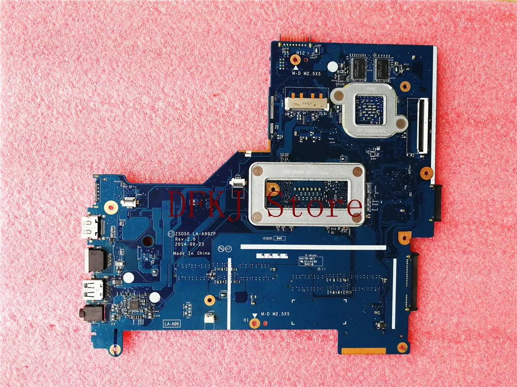 

775394-001 775394-501 For HP 15-R Laptop Motherboard ZSO50 LA-A992P SR1EK I3-4005U 820M 2GB DDR3 100% Tested
