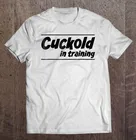 Cuckold в тренировочной рубашке, Женская ведомая подчиненная Фетиш-футболка, футболка с аниме-фигуркой, пользовательские узоры, графическая футболка, футболка с аниме