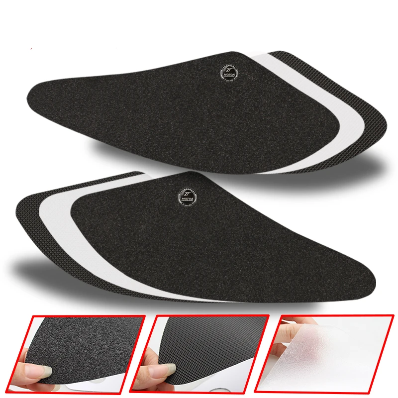 

Motorcycle Protector Anti slip Fiber Tank Pad tank Side Traction Sticker For Kawasaki NINJA ZX-6R ZX6R 636 ZX 6R 2007 2008