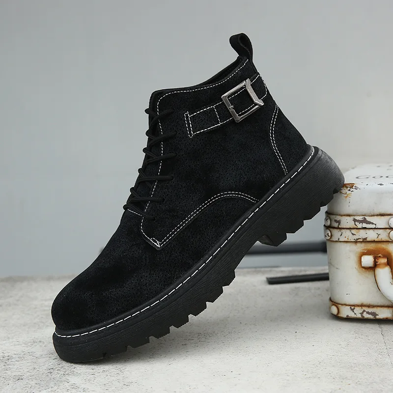 

New Man Boots Winter Fashion Shoes Short Boots
