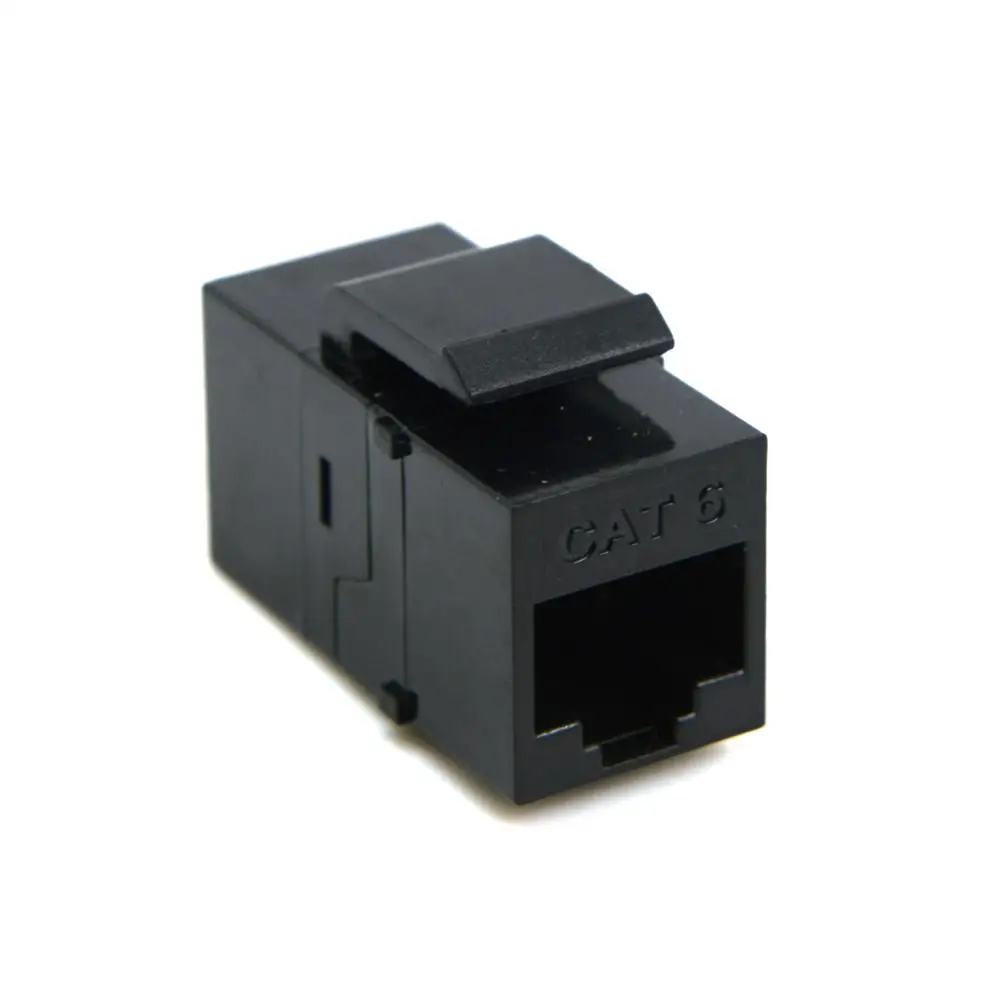 Разъем CAT6 RJ45 Keystone Jack Розетка соединитель вставка защелкивающийся разъем