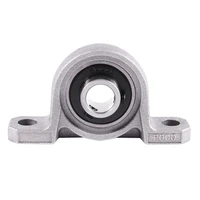 zinc alloy kp000 10mm bore diameter ball bearing pillow block mounted support