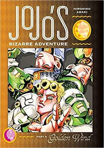 

JoJo's Bizarre Adventure: Part 5 Golden Wind Vol.1 English Manga Book Teenager Adult Cartoon Comic Anime Manga Story Libros Book