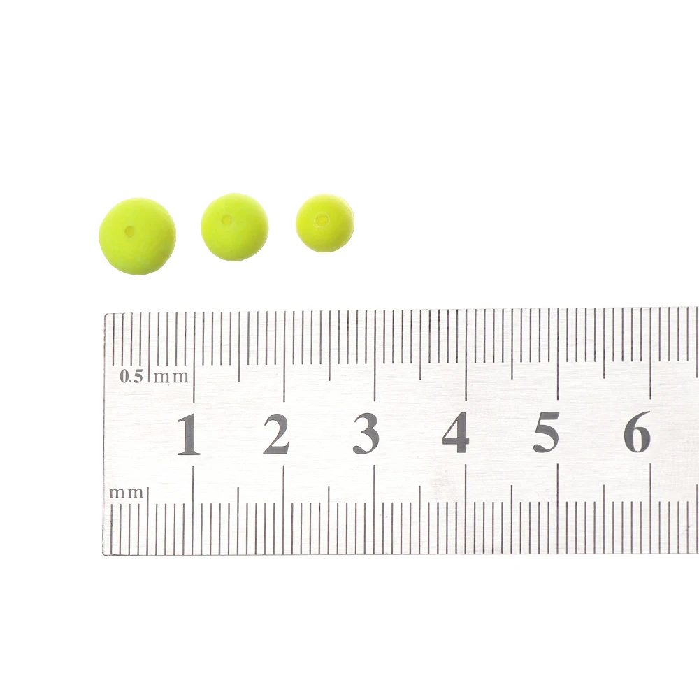 100 шт. Пенопластовые Поплавки мяч бобы форма снасть Рыболовные бусины пробки