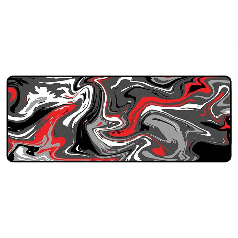 

Personalized Fabric Mouse Pad Art Table Mats Office Carpet Desk Pad Mouse Mat Black Big Mousepad Rubber Mat for Computer Table