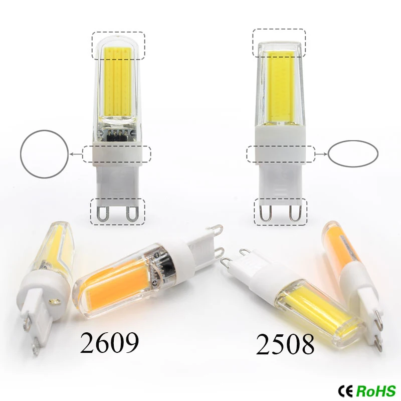 G9 светодиодный лампы SMD 4014 3 Вт 10 12 G4 лампада светильник DC12V COB 220V для украшения дома