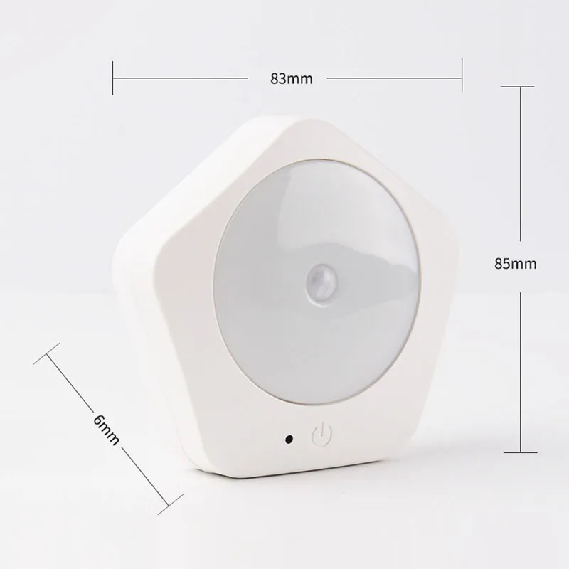 

Умный ночник с подключением, индуксветильник светильник с дистанционным управлением, с регулируемой яркостью, для спальни, прихожей, J8