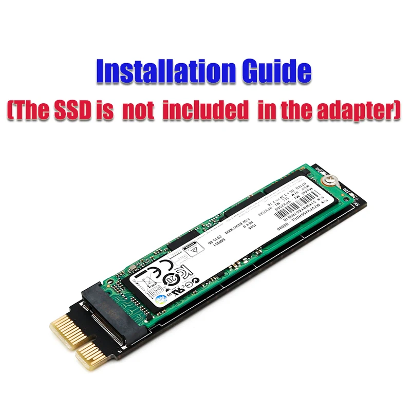 Адаптер Pcie для M2 Nvme Ssd X1 Raiser Pci-E Pci Express M Соединитель в форме ключа поддерживает 2230