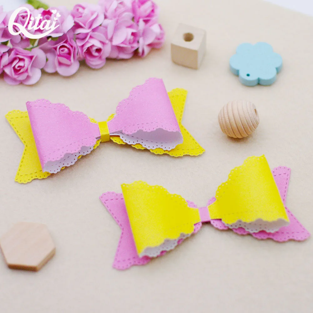 QITAI строительство лук металла резки штампы Новый 2020 декоративный Скрапбукинг