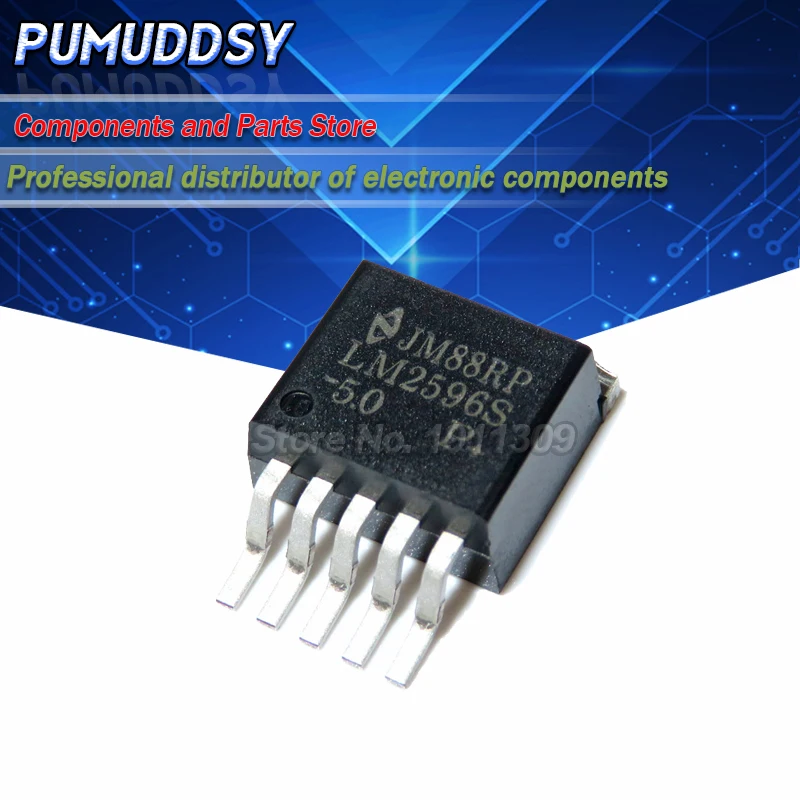 10 шт LM2596S 5.0 TO 263 LM2596 5V|Интегральные схемы| |