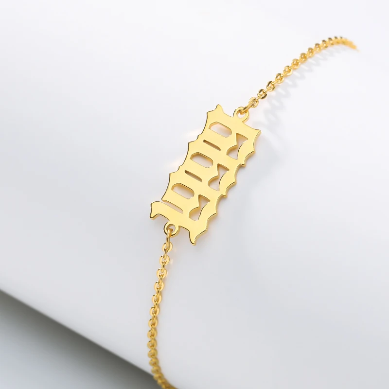 Dianshangkaituozhe персонализированные имя браслет Детские настройки мама jewelry из