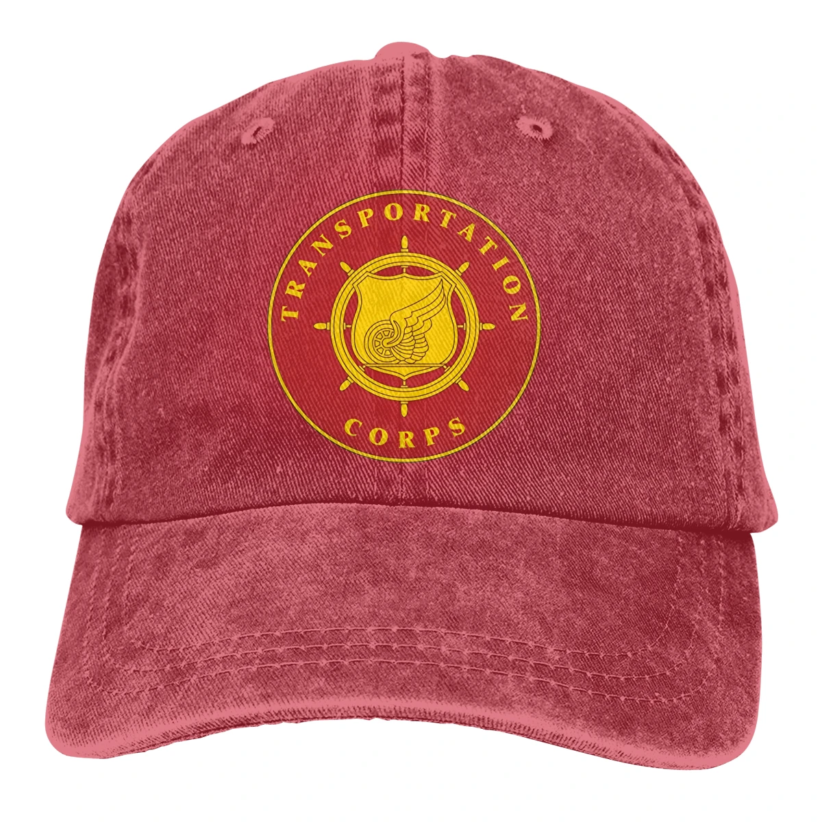 

US Army Transportation Corps man womens Retro Washed Cowboy hat Baseball Cap