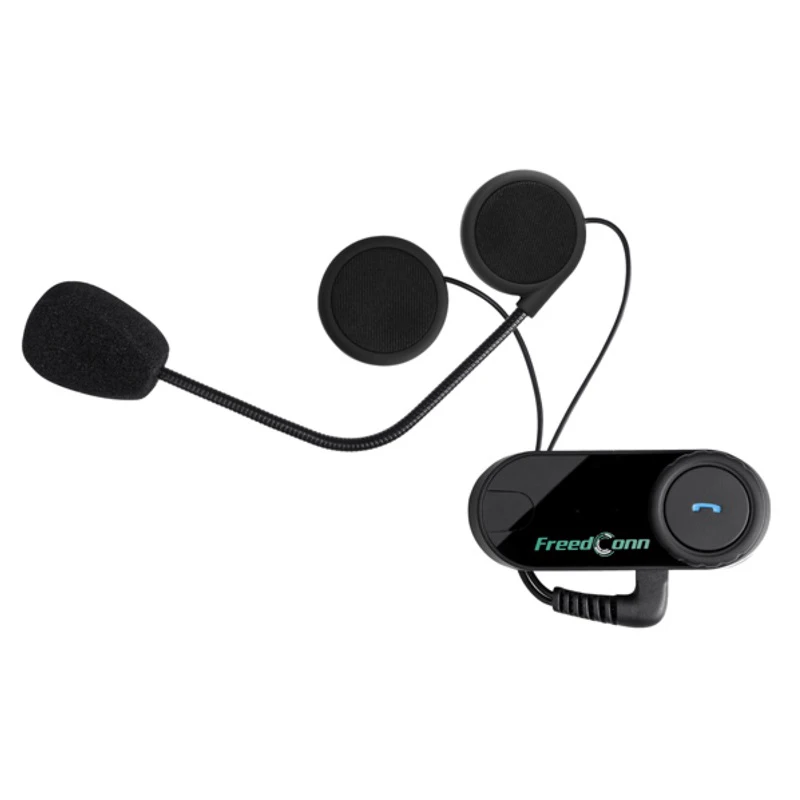 

Wireless Motorcycle Helmet Bluetooth 4.2 Intercom Kit Waterproof Hands-free Intercom Stereo Anti-interference Headset Headphones