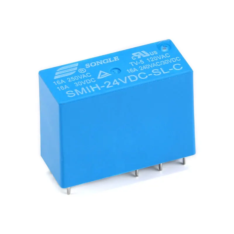 SMIH-05VDC-SL-C SMIH-12VDC-SL-C SMIH-24VDC-SL-C 05 12 24 V реле 16A 250V 8pin Переводные 14FH соединением типа v |