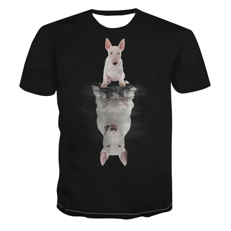

Men's and women's latest three-dimensional squirrel oversized T-shirt 3D summer animal print fashion casual O-neck short sleeve