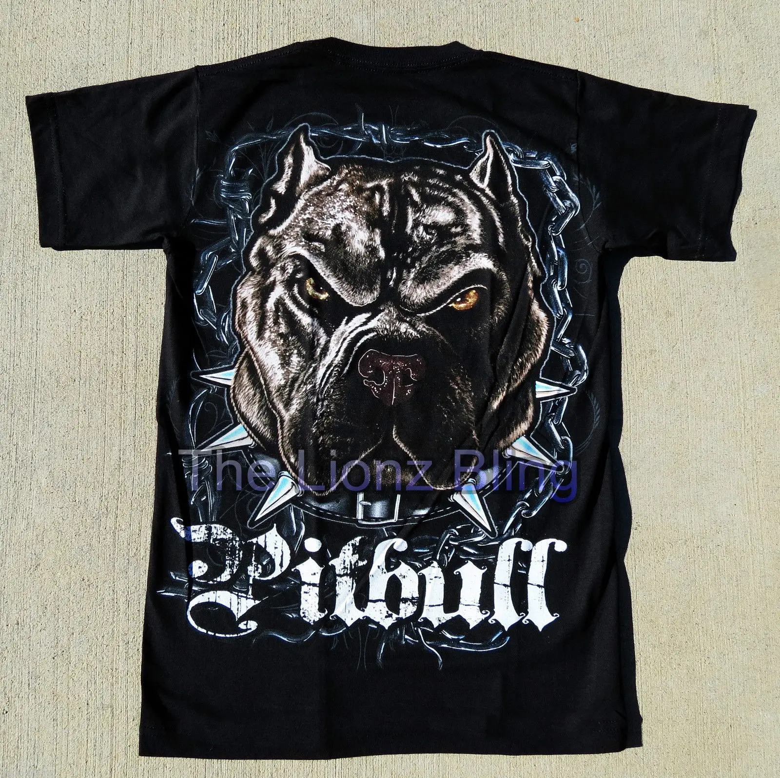 Urban Pitbull Dog черная футболка с коротким рукавом Размеры M L XL 3XLCool Повседневная для