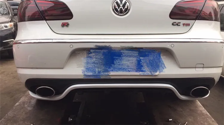 Задний спойлер из АБС-пластика диффузор заднего бампера защитные бамперы для