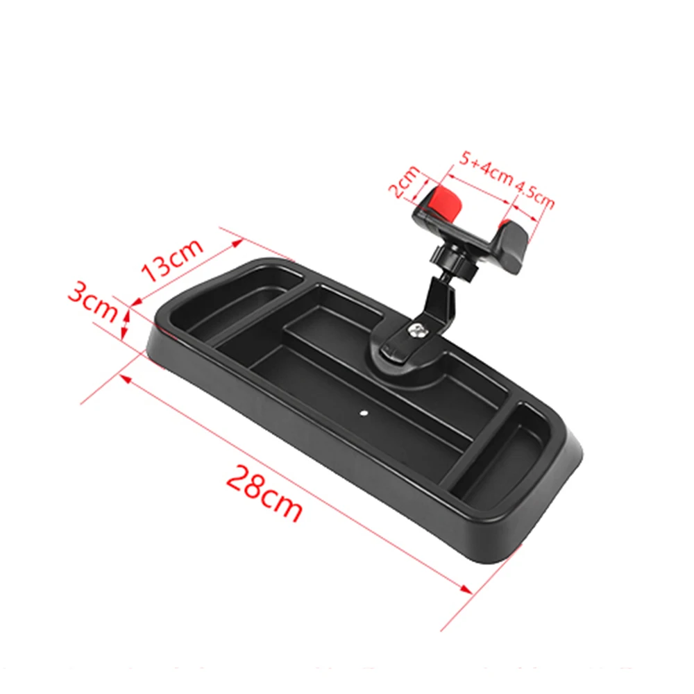 car center console gps navigation bracket phone holder for jeep wrangler tj 1997 2006 interior accessories abs black styling free global shipping