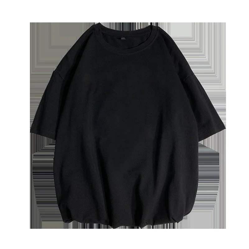 

2021 Minimalist Tshirt Men T-Shirt Harajuku Loose Unisex Punk Casual Top Pullover Oversized T Shirt Fashion Hip Hop Streetwear