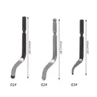 10 шт. быстрого Сталь вращающееся лезвие BS1010 BS1018 BK3010 лезвие Пластик Медь Алюминий угловой трещины для снятия заусенцев обрезку обработки