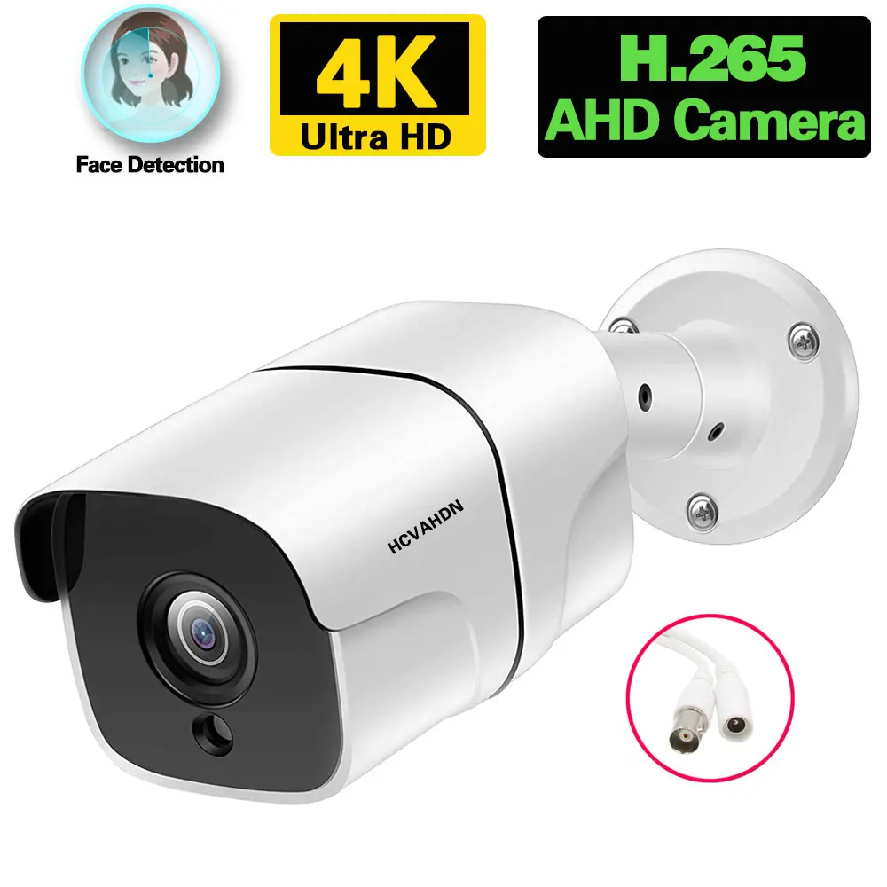 

HD 4K Wired CCTV Analog Video Camera BNC Outside Face Detction AHD Security Surveillance Camera 8MP XMEYE Monitoring Cam H.265