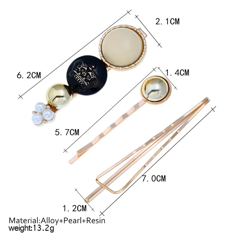 

1Set Metal Hair Clips Women Hairpin Girls Hairpins Barrette Bobby Pin Hairgrip Hair Accessories New Arrival