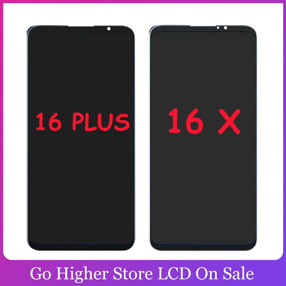 ЖК дисплей для Meizu 16 Дисплей сенсорный Экран 16th M882Q M8821H M872Q M872H Mei Zu плюс 16X