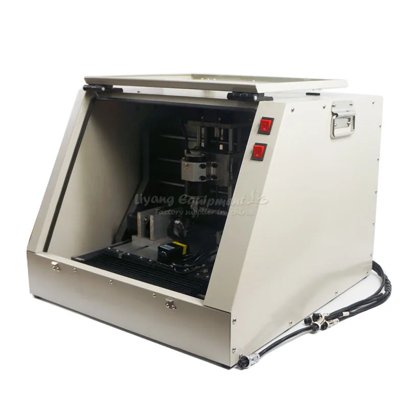New LY CT3020 4 axis CNC router with tool auto-checking Mach3 software ball screw support laser function 500mw | Инструменты