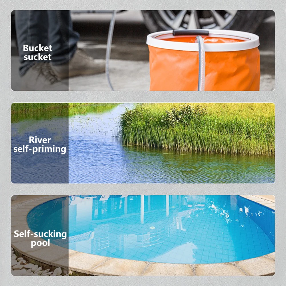 Купить Пистолет для мойки автомобиля высокого давления, беспроводной аппарат для мойки высокого давления с пластиковой коробкой, аккумулятор 18 в