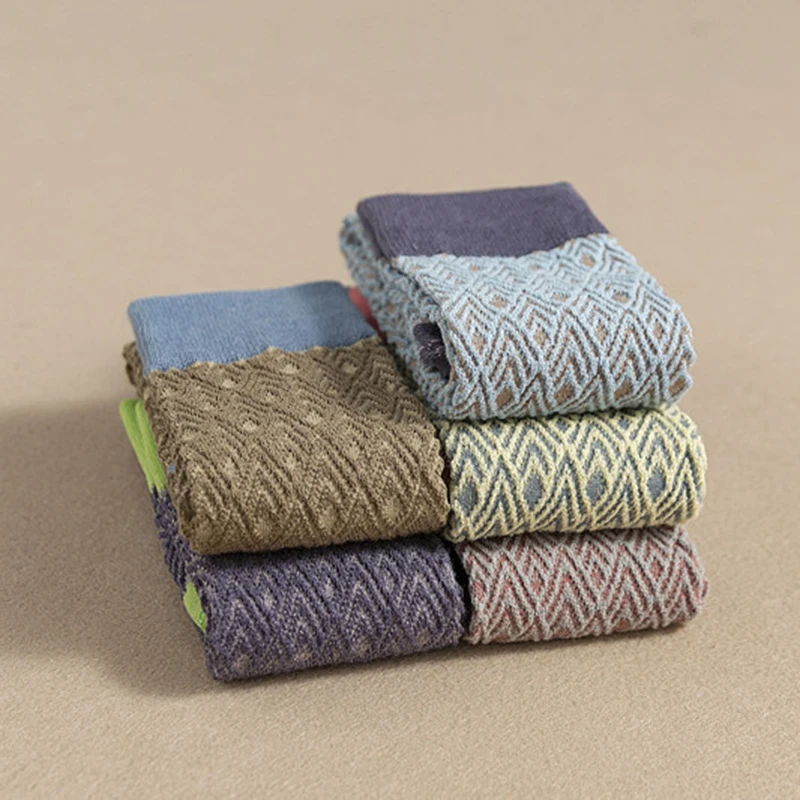 Японский стиль Высокие гольфы женские модные длинные хлопковые носки забавные