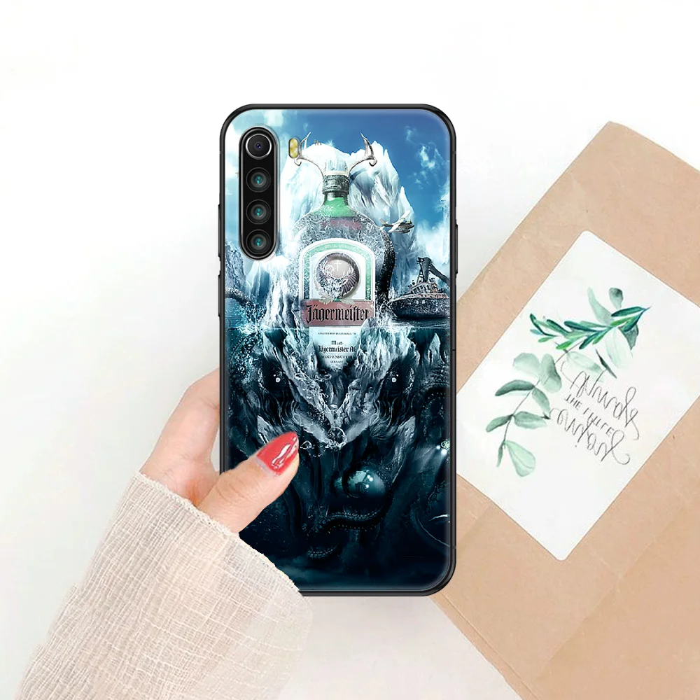

Jagermeister logo Phone case For Xiaomi Redmi Note 7 7A 8 8T 9 9A 9S 10 K30 Pro Ultra black pretty prime tpu back soft shell