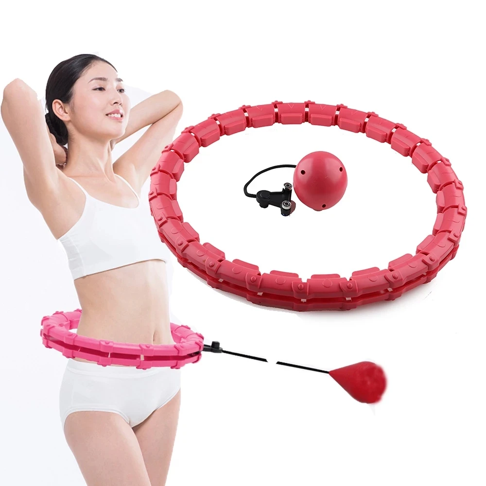 

24-Section adjustable Sport Hoop Smart Fitness Massage Hoop For Adults and Kids Exercise Weight Loss Pilates Circle for Beginner