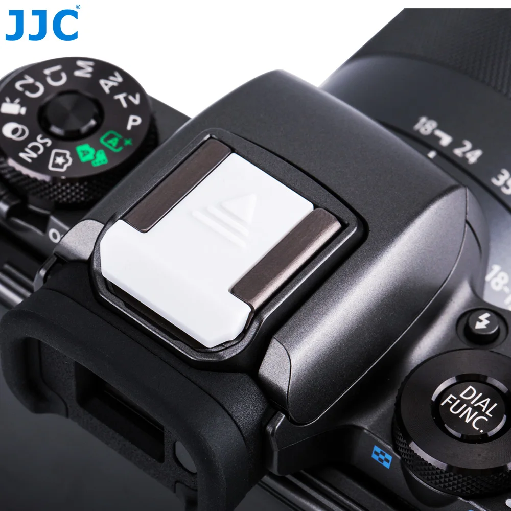 JJC Camera Hot Shoe Cover Black White Protector Cap for Canon|hot shoe cover|video light standlight stand |
